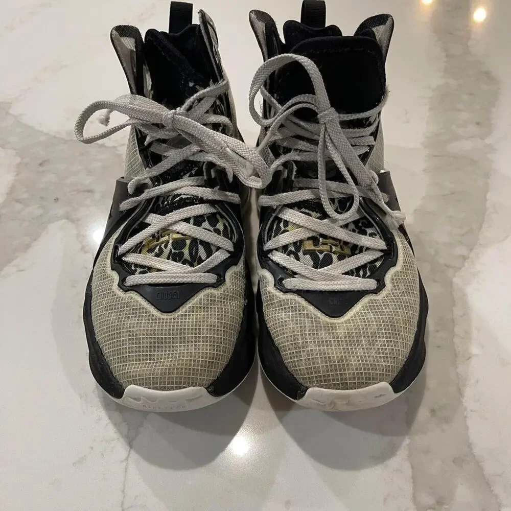 Nike Lebron 19 SE Royalty GS Big Kids 4.5Y Shoes Sneakers DD0422-100 4.5 Y Boys - Picture 2 of 10